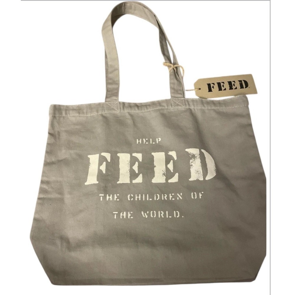 FEED Tote‎ Bag-  Gray NWT [COPY]
